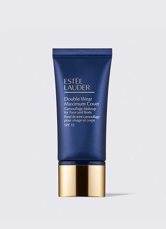 trucco mimetico double wear maximum cover per viso e corpo spf 15