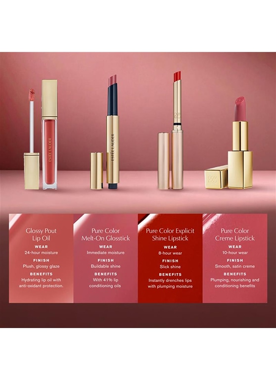 olio per labbra glossy pout