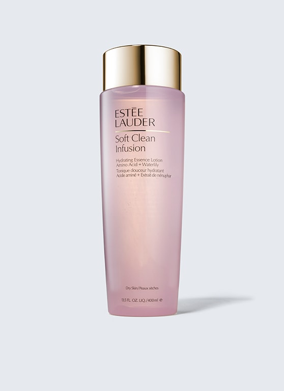 lozione idratante soft clean infusion con aminoacidi e ninfea
