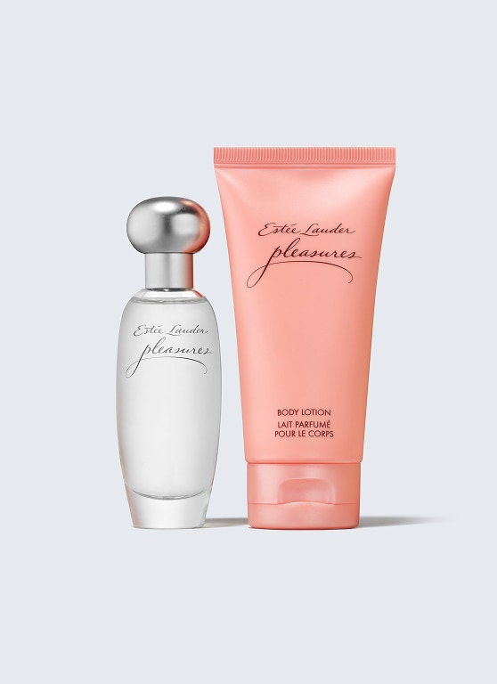pleasures favourites duo fragrance eau de parfum lozione set