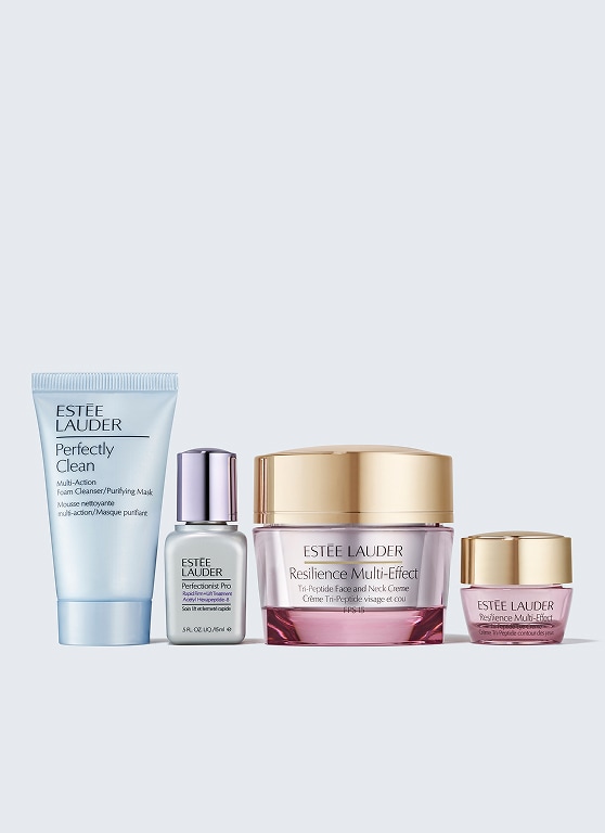 il set per la cura della pelle radiance routine